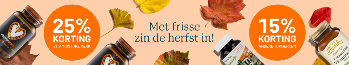 15% korting op Essential Organics Puur