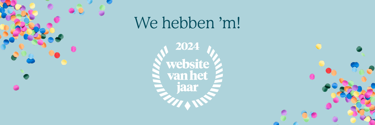 Vitaminstore is Website van het Jaar 2024!