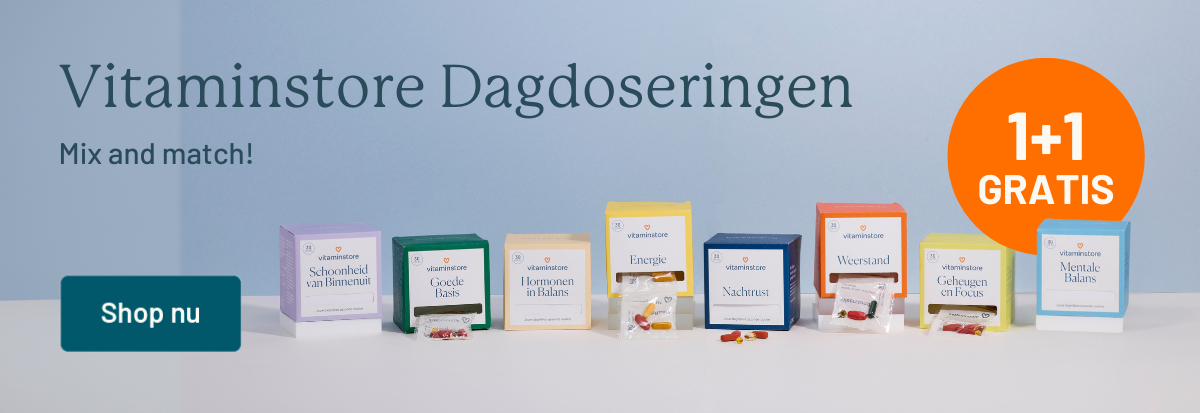 1+1 Vitaminstore Dagdoseringen