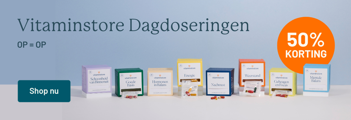 50% Vitaminstore Dagdoseringen