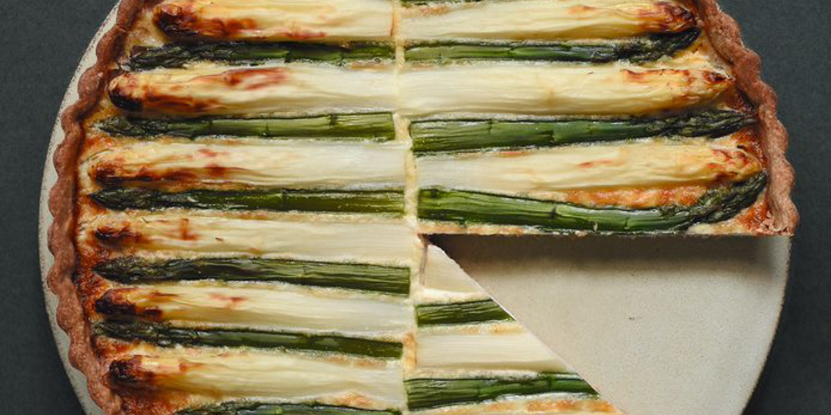 Afbeelding van Asperge quiche à la Joris Bijdendijk Afbeelding van Asperge quiche à la Joris Bijdendijk