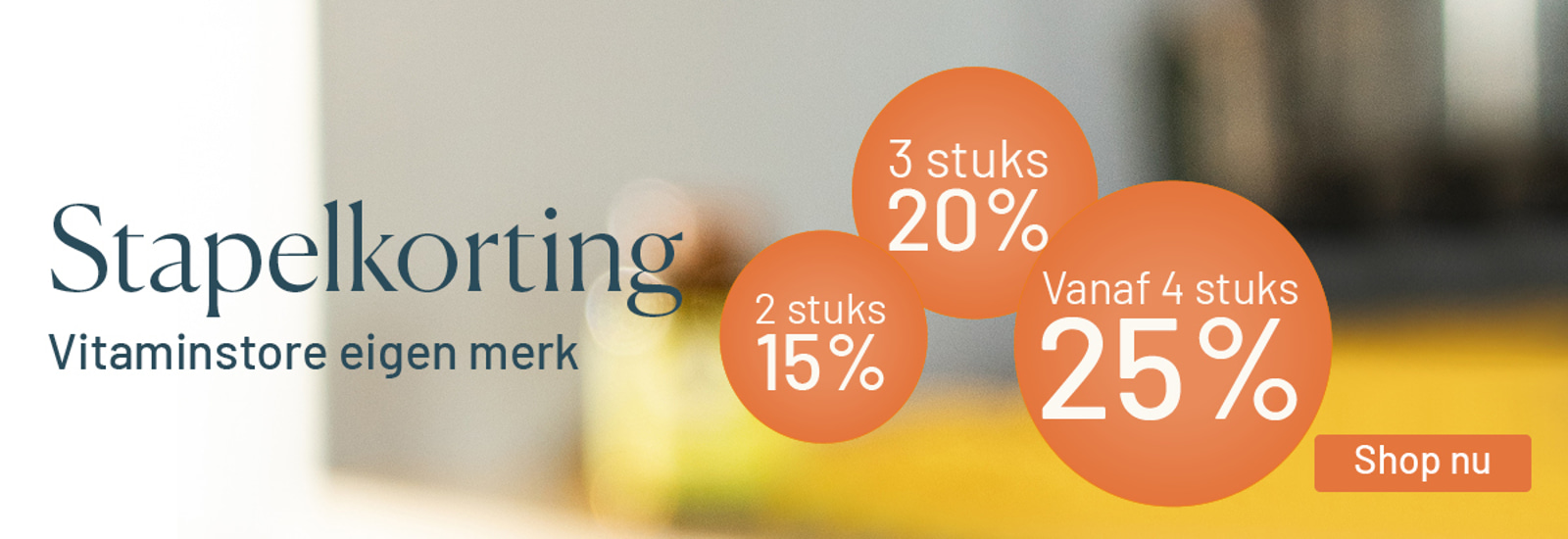 Vitaminstore Stapelkorting