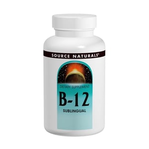 Source Naturals Vitamine B12 2000 mcg zuigtabletten Source Naturals Vitamine B12 2000 mcg zuigtabletten afbeelding