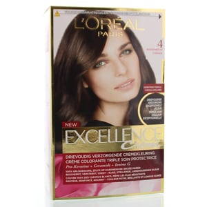 LOreal Excellence 4 Middenbruin LOreal Excellence 4 Middenbruin afbeelding