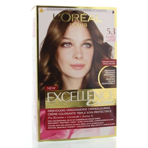 LOreal Excellence 5.3 licht goudbruin LOreal Excellence 5.3 licht goudbruin afbeelding