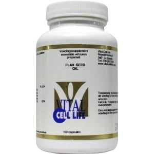 Vital Cell Life Flax seed oil 1000 mg afbeelding