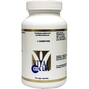 Vital Cell Life L-Carnitine 335 mg Vital Cell Life L-Carnitine 335 mg afbeelding