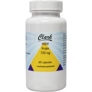 Clark MSM 750 mg Clark MSM 750 mg afbeelding