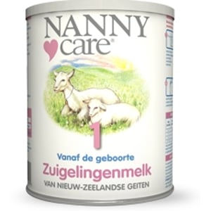 Nannycare NANNYcare Zuigelingenmelk (0 tot 1 jaar) van Nieuw-Zeelandse geiten Nannycare NANNYcare Zuigelingenmelk (0 tot 1 jaar) van Nieuw-Zeelandse geiten afbeelding