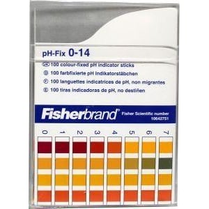 Blockland Phpapier PH 0.0-14.0 teststrips Blockland Phpapier PH 0.0-14.0 teststrips afbeelding