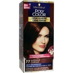 Poly Color Haarverf 77 kastanje Poly Color Haarverf 77 kastanje afbeelding
