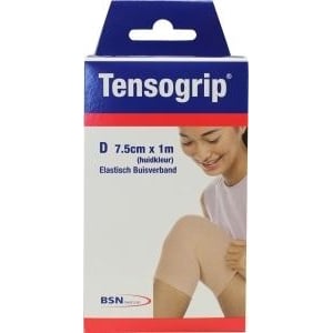 Tensogrip Tensogrip D 1 m x 7.50 cm huidskleur Tensogrip Tensogrip D 1 m x 7.50 cm huidskleur afbeelding