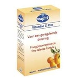 Wapiti Wapiti Vitamine C Plus 1000 mg Wapiti Wapiti Vitamine C Plus 1000 mg afbeelding