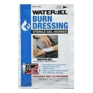 Waterjel Waterjel 10 x 10 kompres steriel gel gedrenkt Waterjel Waterjel 10 x 10 kompres steriel gel gedrenkt afbeelding