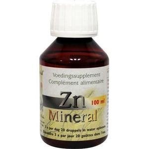 Herborist ZN Zink mineral ion Herborist ZN Zink mineral ion afbeelding