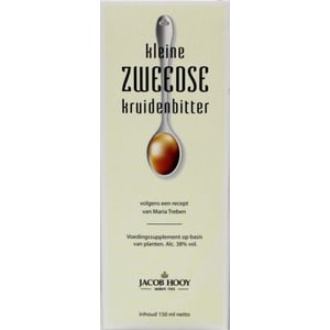 Jacob Hooy Zweedse kruidenbitter klein Jacob Hooy Zweedse kruidenbitter klein afbeelding