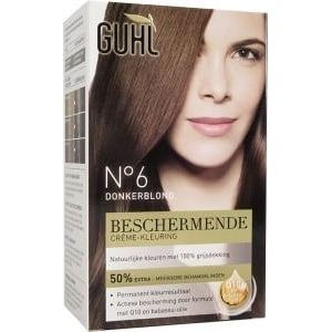 Guhl Beschermende cremekleur 6 donkerblond Guhl Beschermende cremekleur 6 donkerblond afbeelding