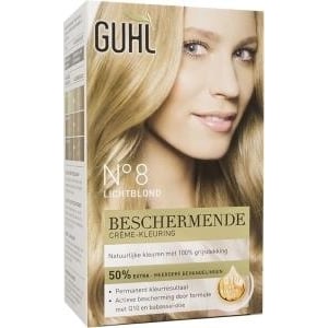 Guhl Beschermende cremekleur 8 lichtblond Guhl Beschermende cremekleur 8 lichtblond afbeelding