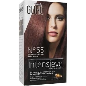Guhl Intensieve cremekleur 55 warm roodbruin Guhl Intensieve cremekleur 55 warm roodbruin afbeelding