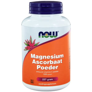 NOW - Vitamine C Poeder Magnesium Ascorbaat  (voorheen Magnesium Ascorbaat Poeder)