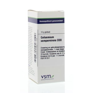 VSM Gelsemium semperviren D30 afbeelding