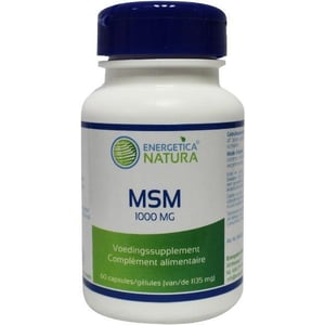 kans taart ik ben gelukkig Energetica Natura MSM 1000 mg kopen | Vitaminstore