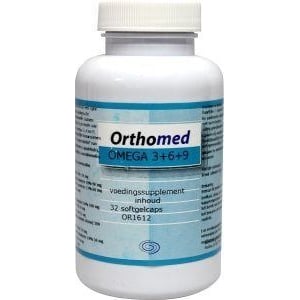 Orthomed Omega 3+6+9 formule Orthomed Omega 3+6+9 formule afbeelding