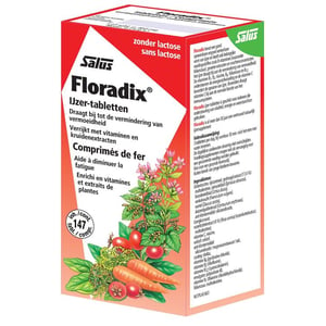 Salus Floradix IJzer Tabletten (voorheen Vita Kruidenelixer) afbeelding
