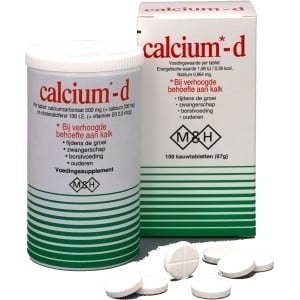 M & h Pharma Calcium-D M & h Pharma Calcium-D afbeelding
