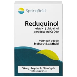 Springfield Reduquinol 50 mg (ubiquinon, Q10) afbeelding