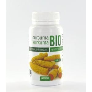Purasana Bio curcuma 325 mg Purasana Bio curcuma 325 mg afbeelding