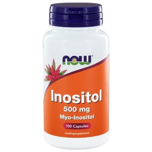 NOW Inositol 500 mg (als myo-inositol) afbeelding