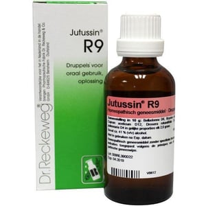Reckeweg Jutussin druppels R9 Reckeweg Jutussin druppels R9 afbeelding