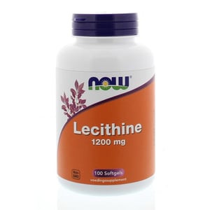 NOW Lecithine 1200 mg afbeelding