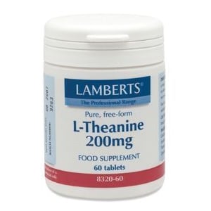 Lamberts L Theanine 200Mg /L8320-60 Lamberts L Theanine 200Mg /L8320-60 afbeelding