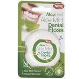 Aloe Dent Aloe vera dental floss 30 meter Aloe Dent Aloe vera dental floss 30 meter afbeelding
