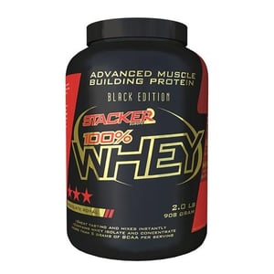 Stacker Europe efedra vrij 100% Whey aardbei Stacker Europe efedra vrij 100% Whey aardbei afbeelding