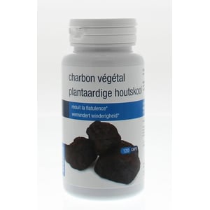 Purasana Houtskool plantaardig 190 mg afbeelding