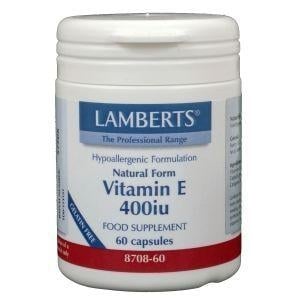 Lamberts - Vitamine E 400IE natuurlijk