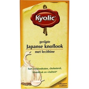 Kyolic Kyolic Gerijpte Japanse Knoflook met Lecithine Kyolic Kyolic Gerijpte Japanse Knoflook met Lecithine afbeelding