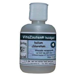 Vitazouten Kalium muriaticum/chloratum huidgel Nr. 04 afbeelding
