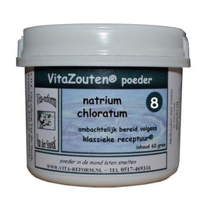 Vitazouten Natrium chloratum/mur. poeder Nr. 08 afbeelding
