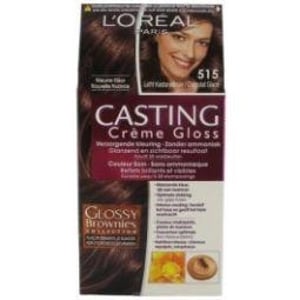 LOreal Casting creme gloss 515 Chocolate glace LOreal Casting creme gloss 515 Chocolate glace afbeelding