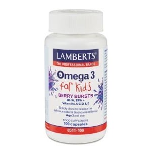 Lamberts Omega-3 For Kids kauwcapsules afbeelding