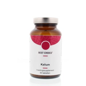 Best Choice Kalium 200 met Vitamine C Best Choice Kalium 200 met Vitamine C afbeelding
