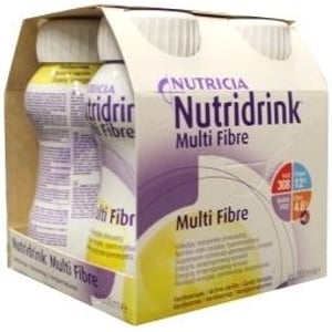 Nutridrink Multi fibre vanille 200 ml Nutridrink Multi fibre vanille 200 ml afbeelding