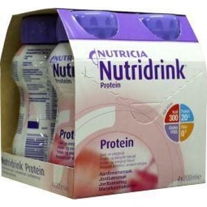 Nutridrink Protein aardbei 200 ml afbeelding