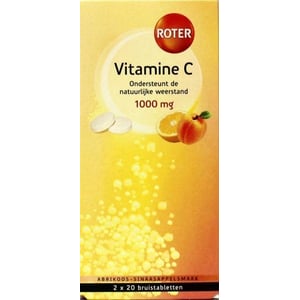 Roter Vitamine C 1000 mg sinaasappel & abrikoos duo afbeelding