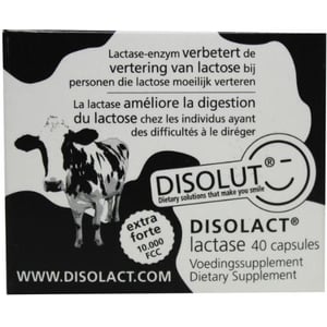 Disolut Disolact Extra Forte (lactase, 10,000 FCC)  afbeelding