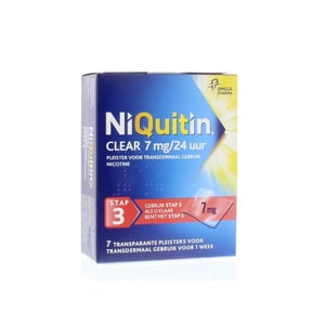 Niquitin Stap 3 7 mg afbeelding